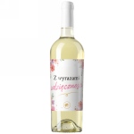 Wino białe Z wyrazami wdzięczności! (ZWW)