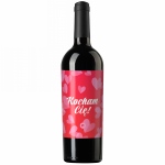 Wino czerwone Kocham Cię
