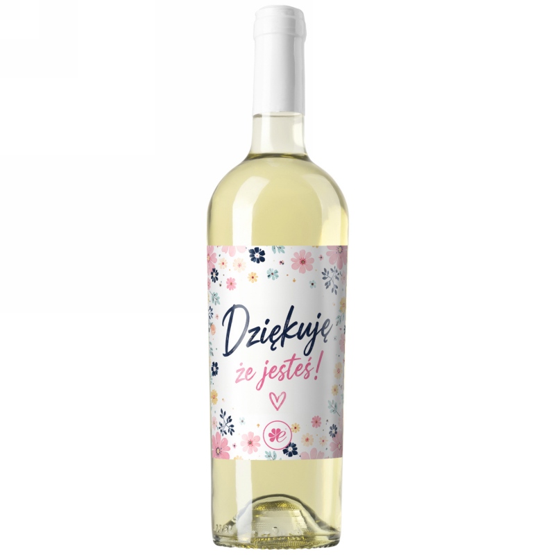 Wino białe Dziękuję, że jesteś! (DZJ)