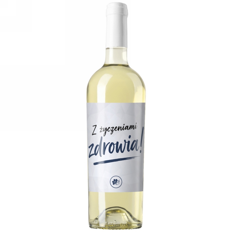 Wino białe Z życzeniami zdrowia! (ZZZM)