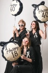 Happy 40 - Balon z helem
