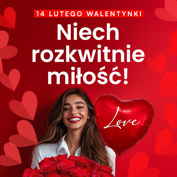 Kwiaty i prezenty na walentynki