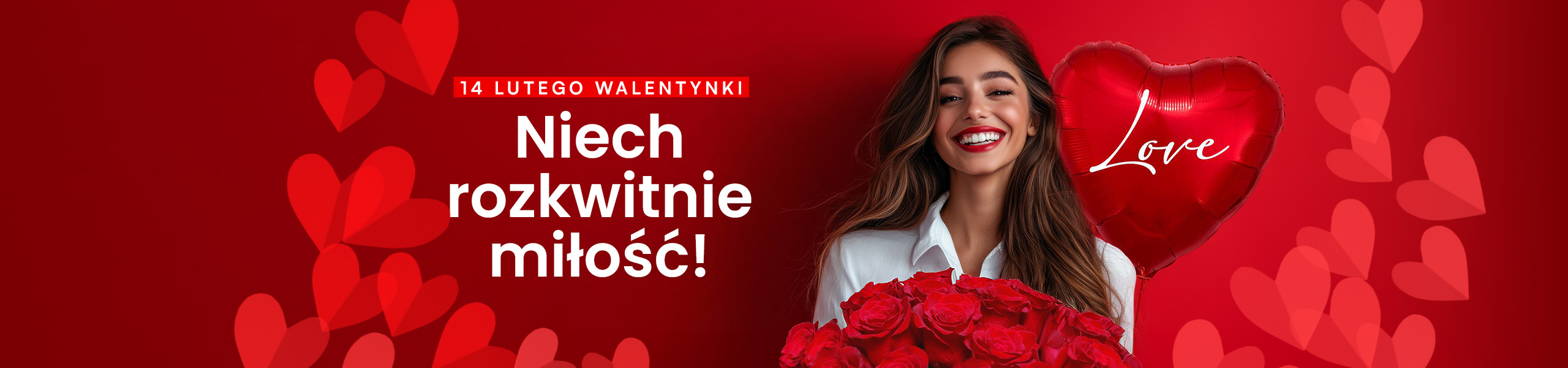 Kwiaty i prezenty na walentynki