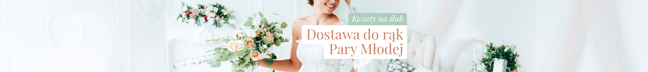 Dostawa kwiatów i prezentów na ślub